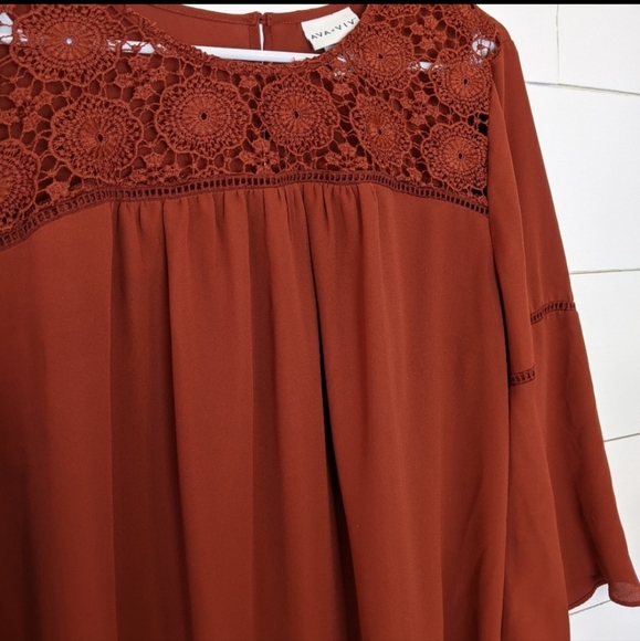 Bell sleeve top - Picture 4 of 5